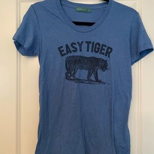 NWOT easy tiger tee large- fits more like a medium